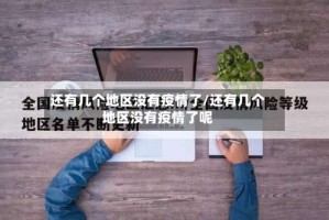 还有几个地区没有疫情了/还有几个地区没有疫情了呢