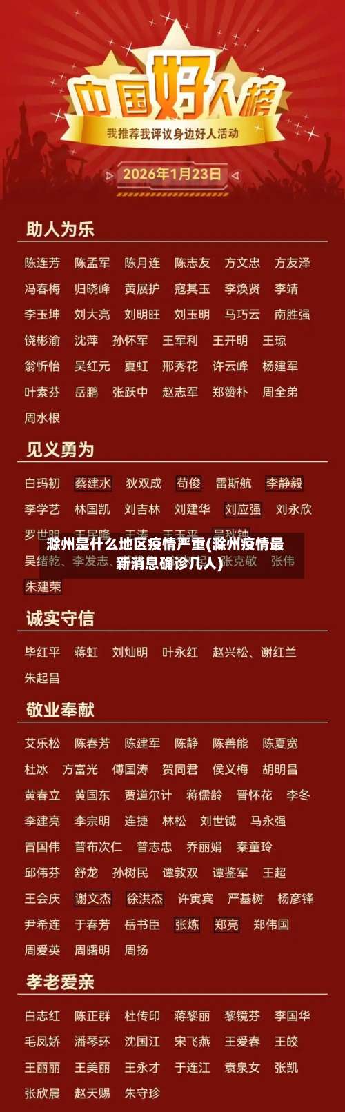 滁州是什么地区疫情严重(滁州疫情最新消息确诊几人)-第2张图片