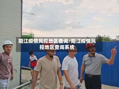 阳江疫情风控地区查询/阳江疫情风控地区查询系统-第1张图片