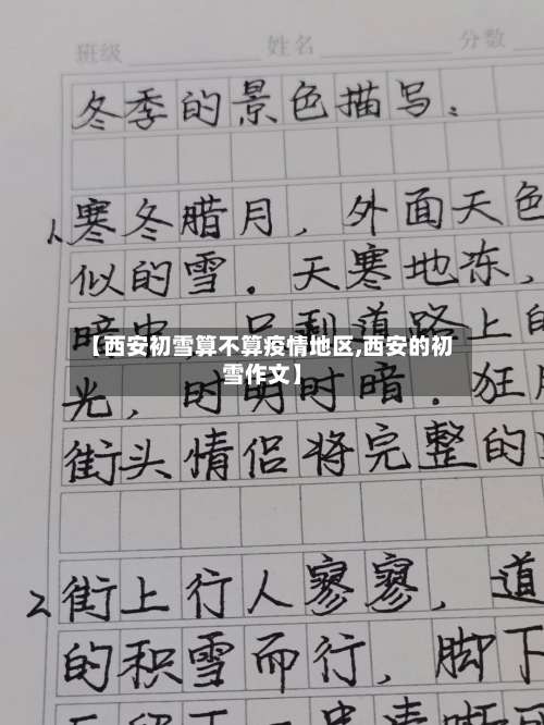 【西安初雪算不算疫情地区,西安的初雪作文】-第2张图片