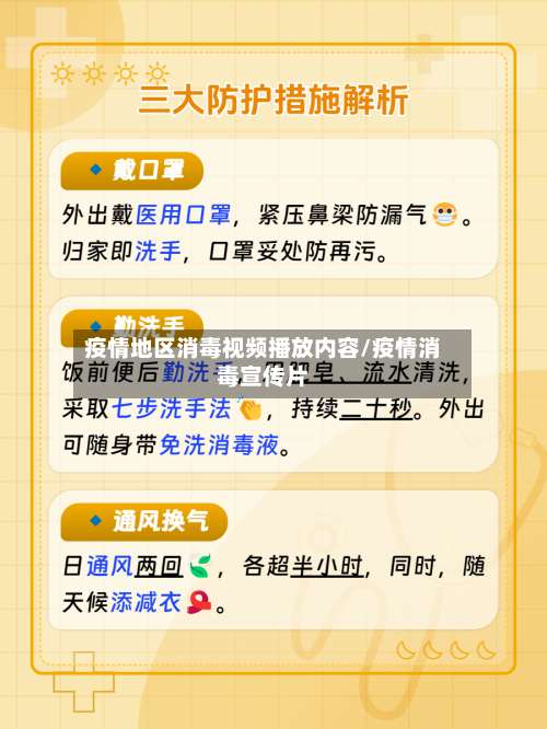 疫情地区消毒视频播放内容/疫情消毒宣传片-第1张图片