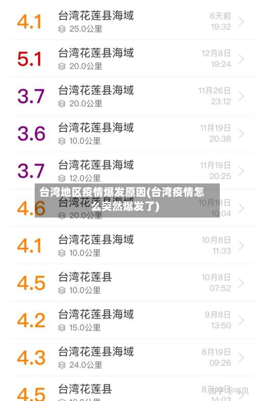 台湾地区疫情爆发原因(台湾疫情怎么突然爆发了)-第1张图片