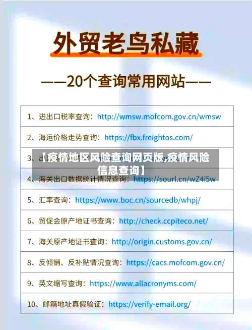 【疫情地区风险查询网页版,疫情风险信息查询】-第1张图片