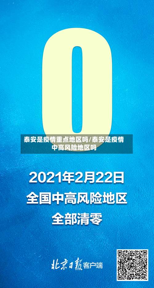 泰安是疫情重点地区吗/泰安是疫情中高风险地区吗-第2张图片